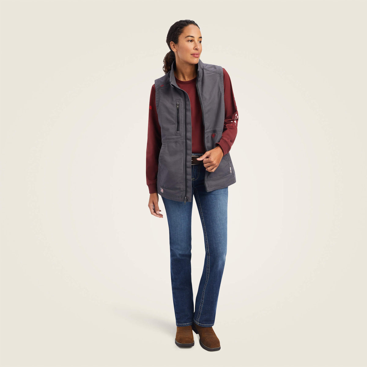 Ariat Essential FR DuraLight Cordura Canvas Vest