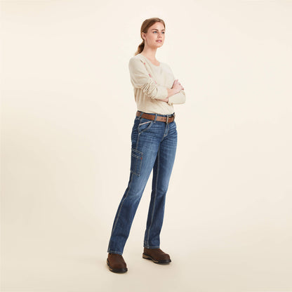 Ariat Popular FR Perfect Rise Perfect Rise DuraLight Stretch Cell Phone DuraStretch Straight Leg Jeans