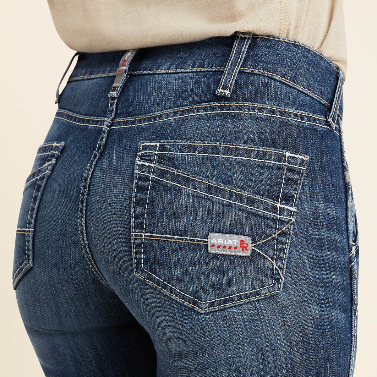 Ariat Popular FR Perfect Rise Perfect Rise DuraLight Stretch Cell Phone DuraStretch Straight Leg Jeans