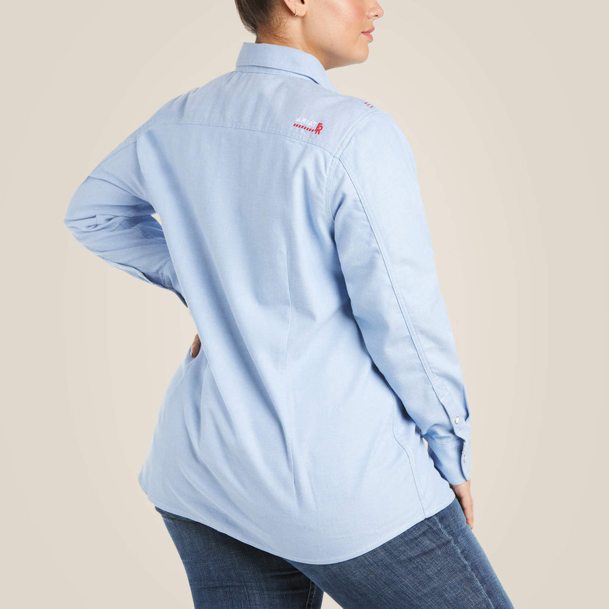 Ariat Featured FR Solid DuraStretch Snap Work Shirt
