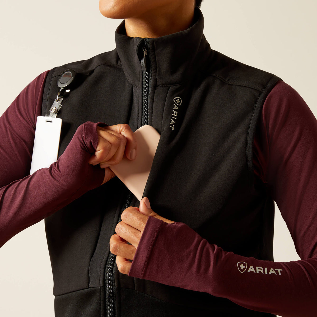 Ariat Customer Favorite Sina Fleece Scrub Vest