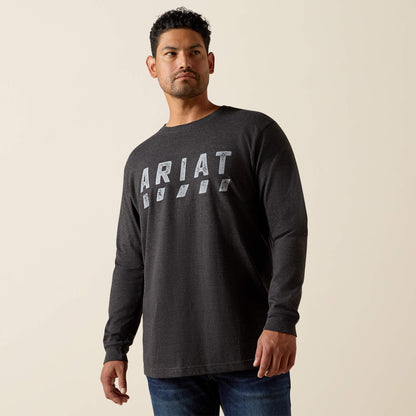 Ariat Value Rebar Cotton Strong Logo T-Shirt