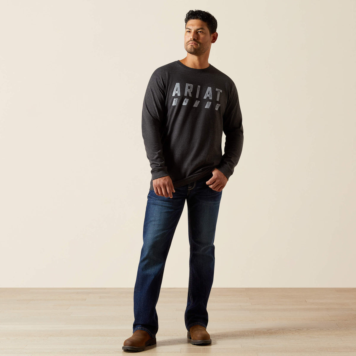 Ariat Value Rebar Cotton Strong Logo T-Shirt