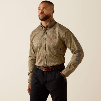 Ariat Premium FR Gehrig Logo Work Shirt