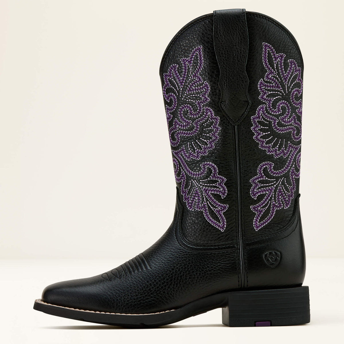 Ariat Quality Round Up StretchFit Wide Square Toe Western Boot