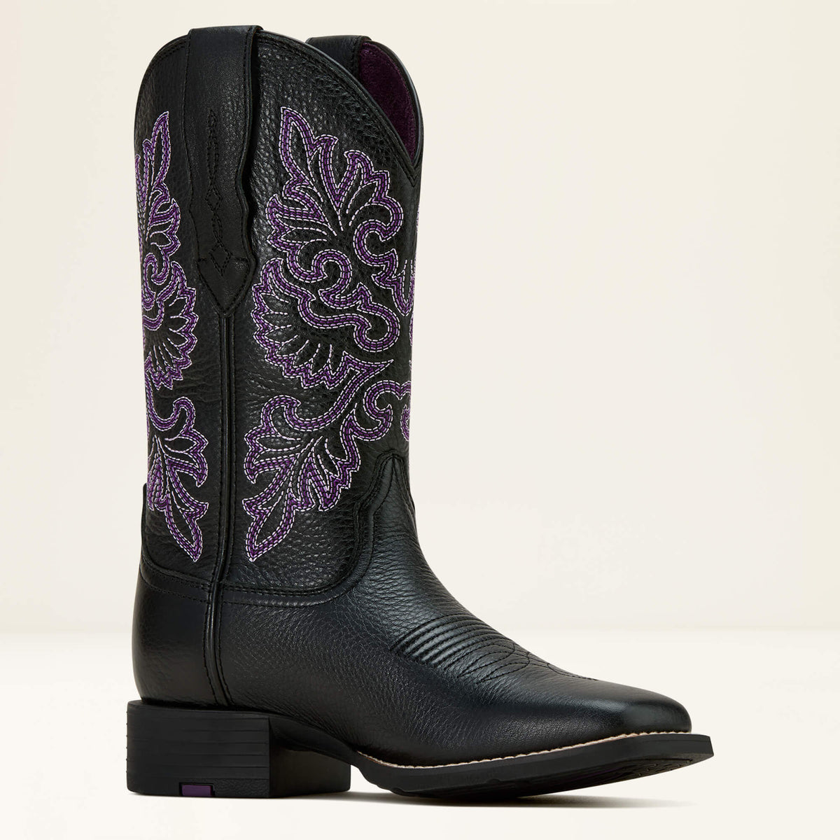 Ariat Quality Round Up StretchFit Wide Square Toe Western Boot