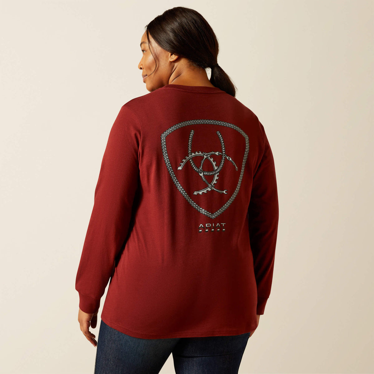 Ariat Premium Rebar Cotton Strong Workshop Logo T-Shirt