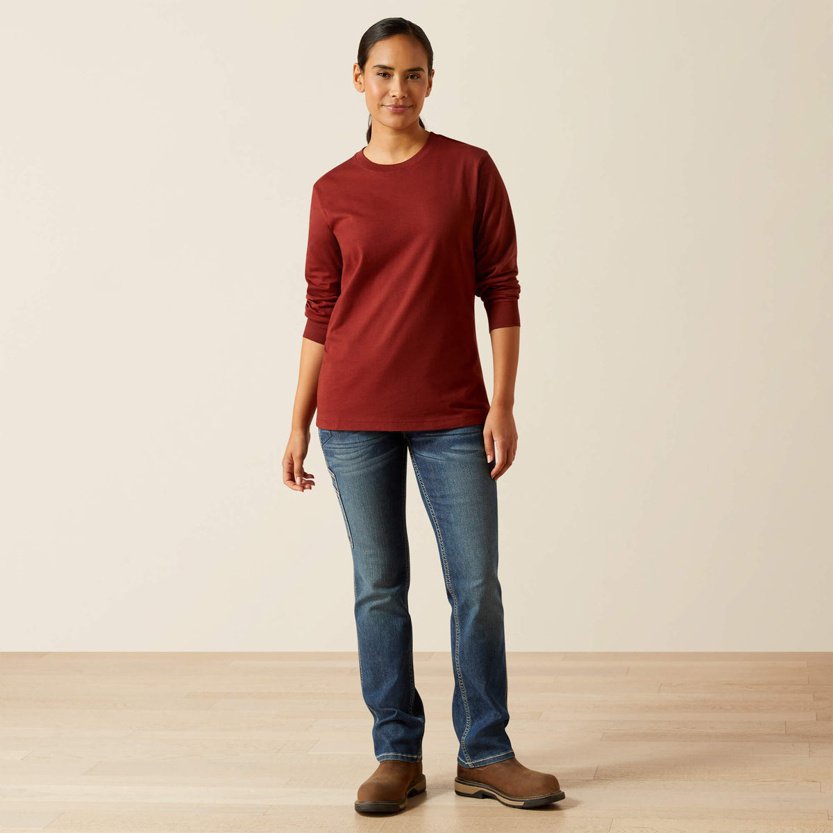 Ariat Premium Rebar Cotton Strong Workshop Logo T-Shirt