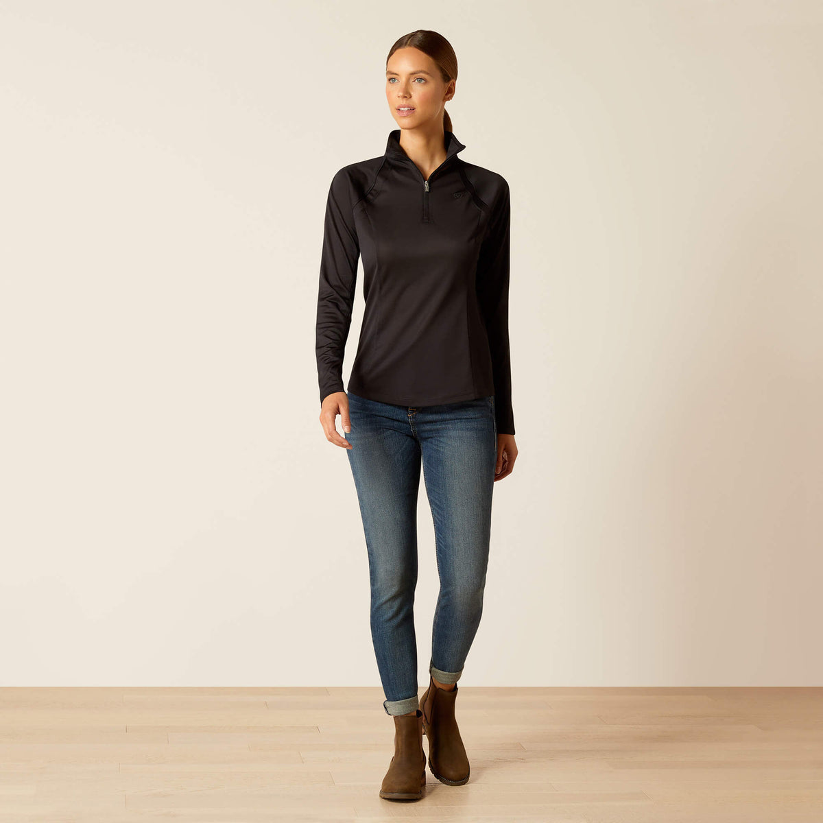 Ariat Discount Sunstopper 3.0 1/4 Zip Baselayer