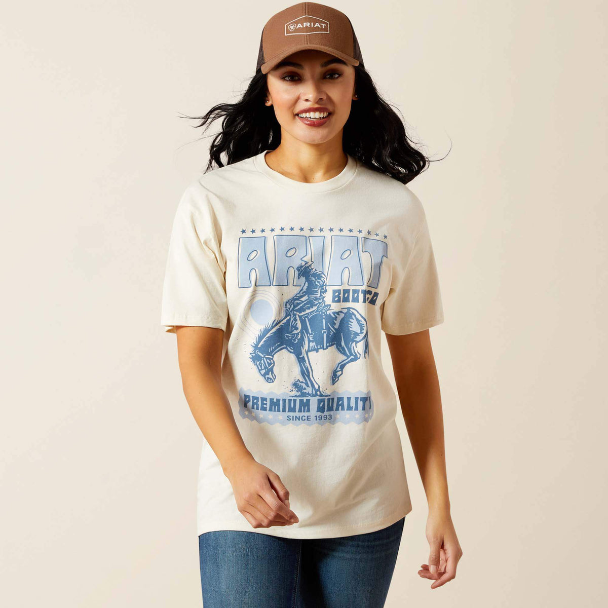 Ariat Special Offer Ariat Retro Block Poster T-Shirt