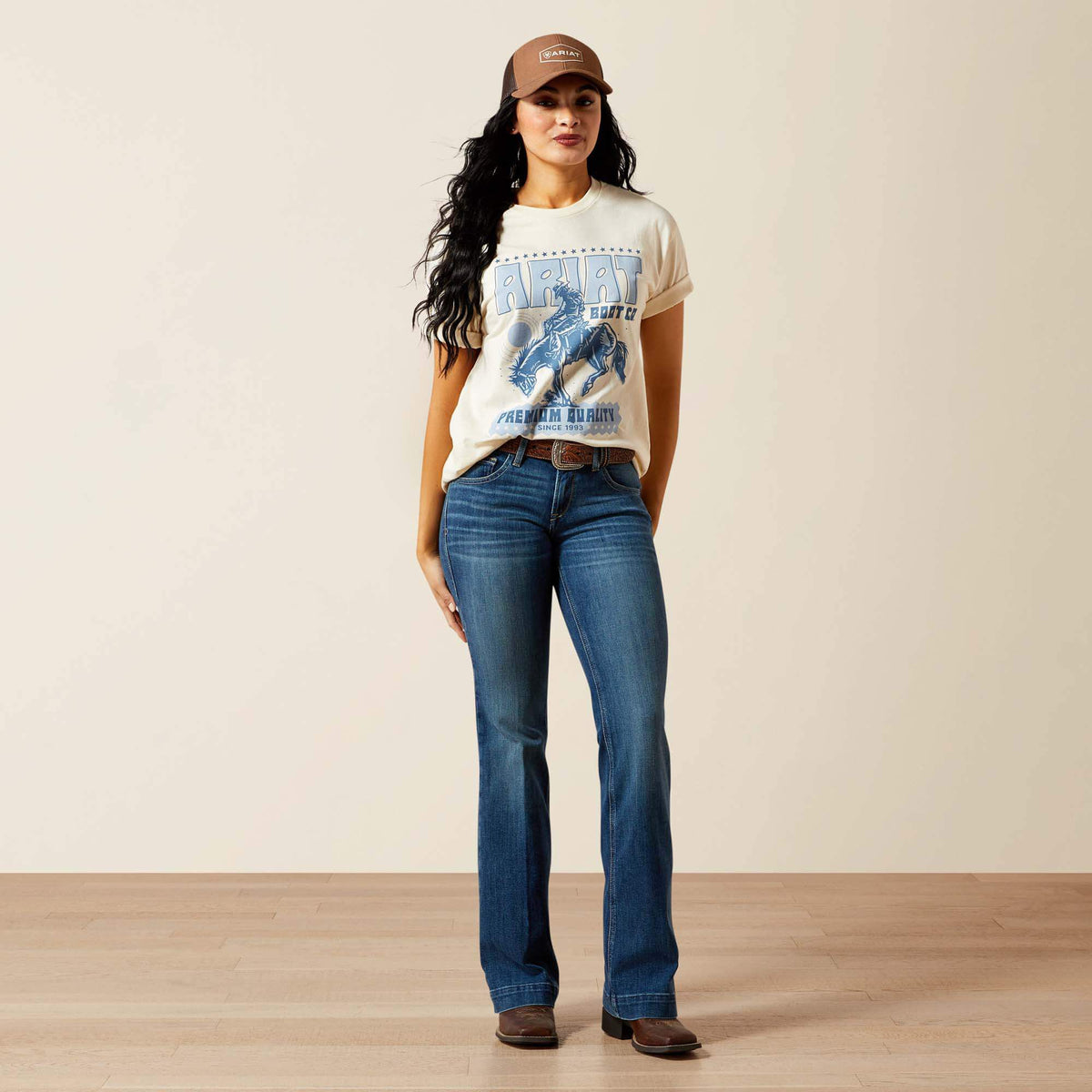Ariat Special Offer Ariat Retro Block Poster T-Shirt