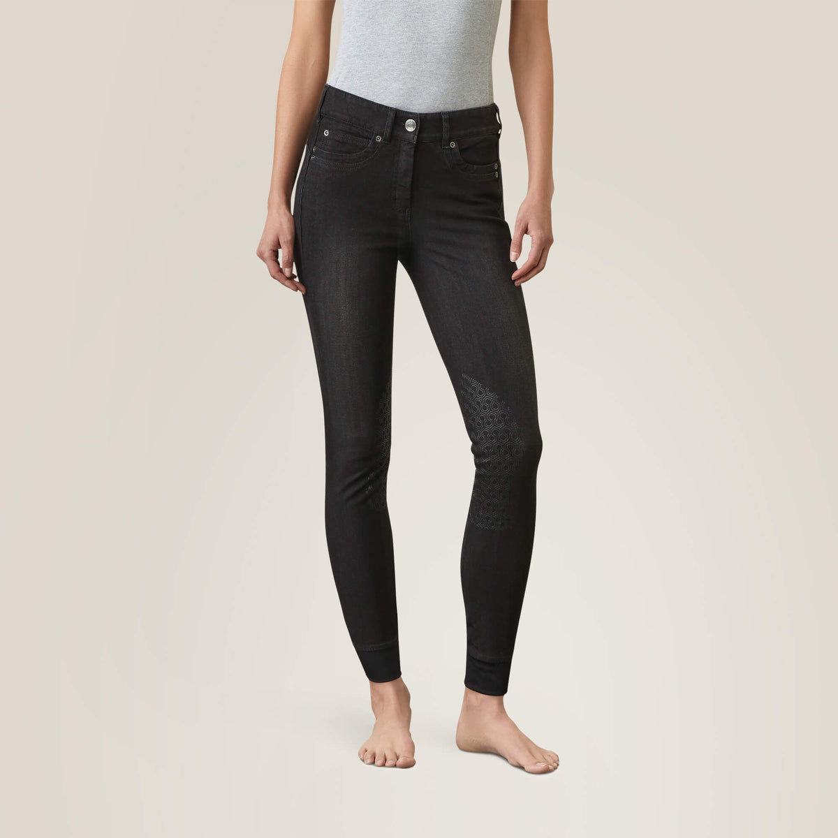 Ariat Hot Sale Halo B Denim Knee Patch Breech