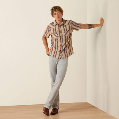 Ariat Featured Retro Haver Fitted Snap Shirt