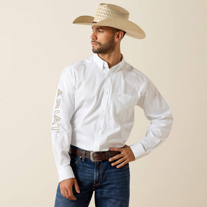 Ariat Best Seller Team Logo Lightweight Twill Classic Fit Shirt