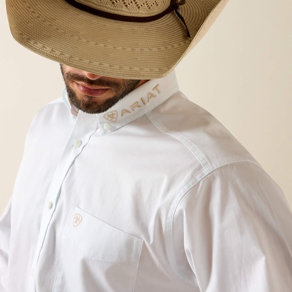 Ariat Best Seller Team Logo Lightweight Twill Classic Fit Shirt