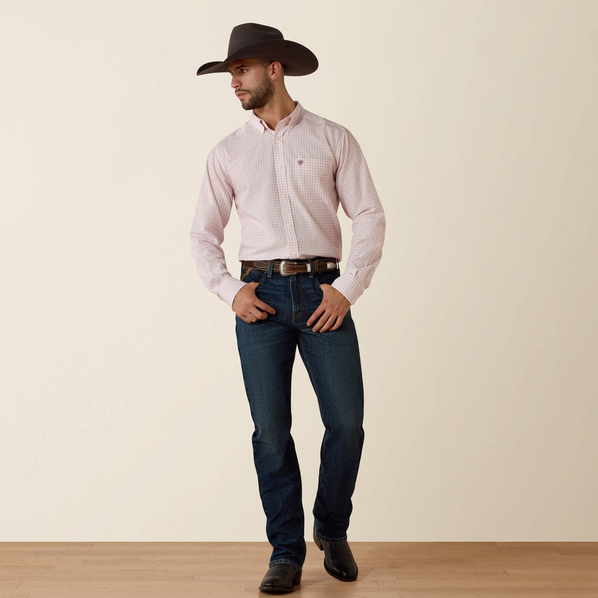 Ariat Best Seller Wrinkle Free Wenzel Fitted Shirt