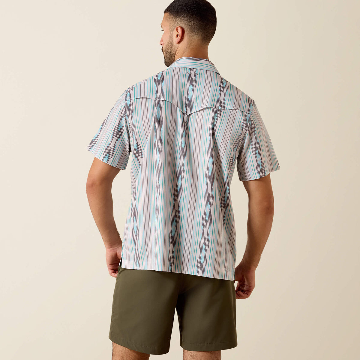 Ariat Essential Printed VentTEK Western Yoke Classic Fit Snap Shirt