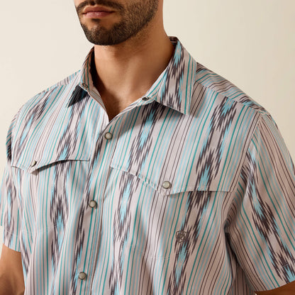 Ariat Essential Printed VentTEK Western Yoke Classic Fit Snap Shirt
