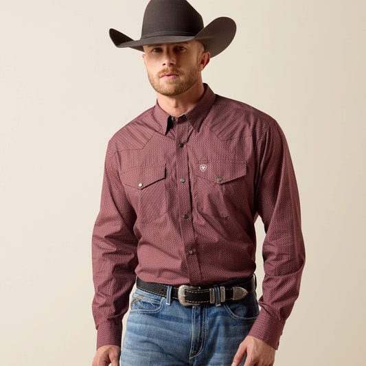 Ariat Value Wrinkle Free Dion Classic Fit Snap Shirt