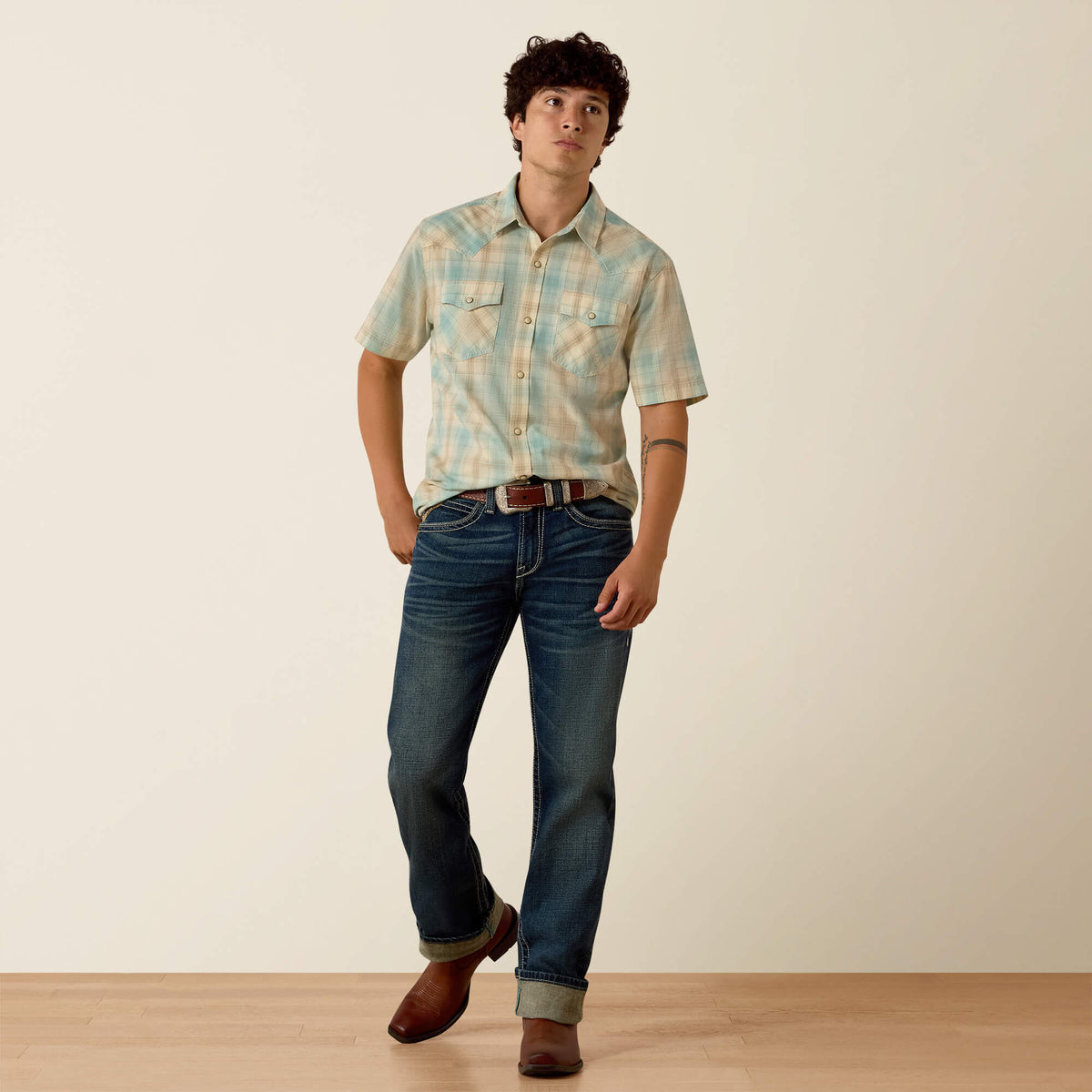 Ariat Signature Retro Hartman Fitted Snap Shirt