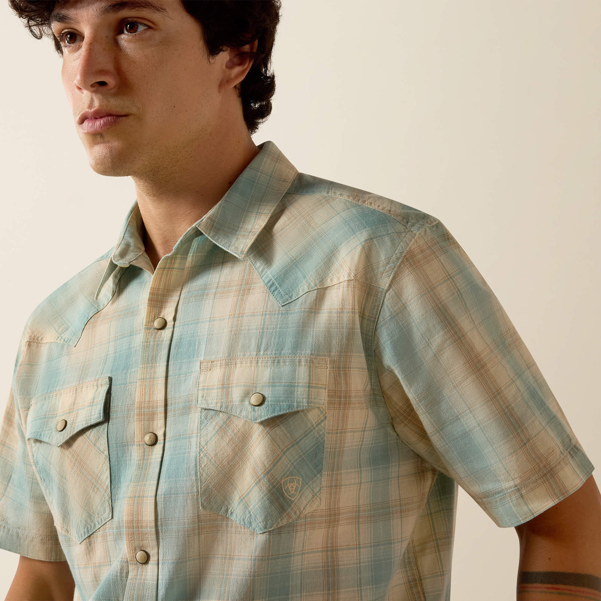 Ariat Signature Retro Hartman Fitted Snap Shirt