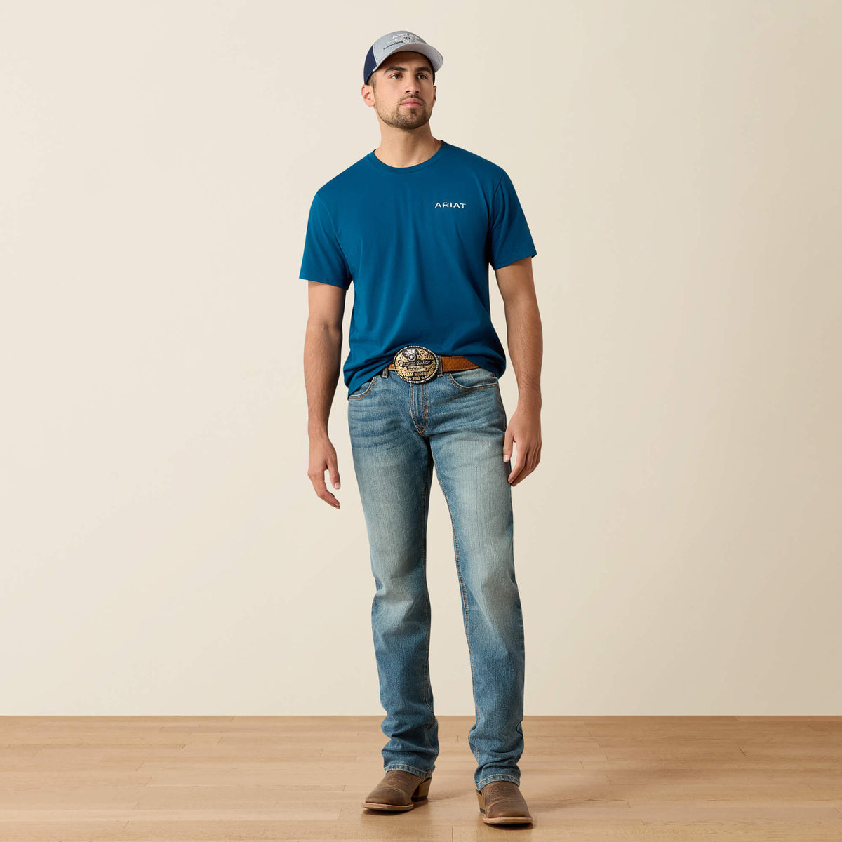Ariat Latest Ariat Liquid Stamp Flag Classic Fit T-Shirt